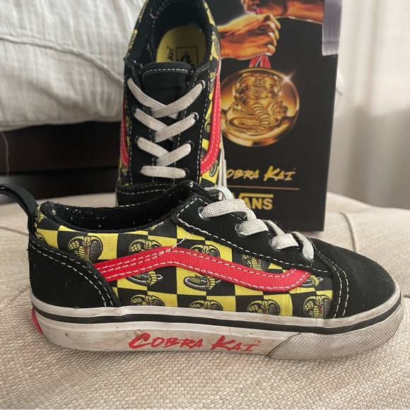 Cobra Kai toddler Vans - Picture 2 of 4